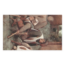 Cripples by Pieter Bruegel Rectangular Sticker