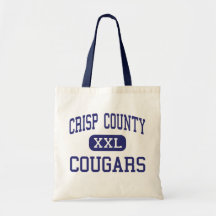 Crisp County - Cougars - High - Cordele Georgia Bags