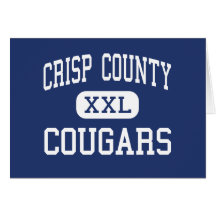 Crisp County - Cougars - High - Cordele Georgia Cards
