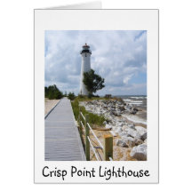 Crisp Point Lighthouse Cards