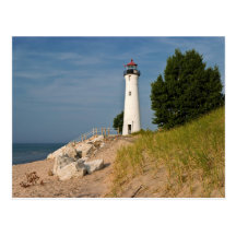Crisp Point Lighthouse Post Card