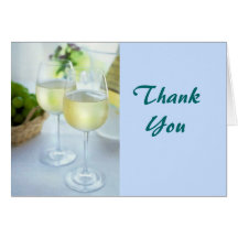 Crisp Whites Thank You Card