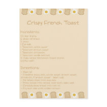 Crispy French Toast Postcard