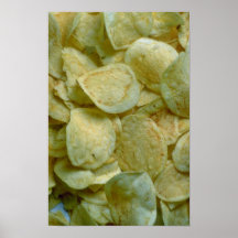 Crispy potato chips posters