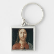 Cristo Salvator Mundi, 1465 Key Chain