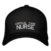 Critical Care Nurse Flexfit Cap Baseball Cap