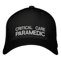 Critical Care Paramedic Flexfit Cap Embroidered Baseball Cap