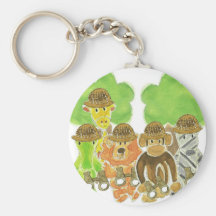 Critter Explorers Key Chain