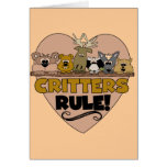 Critters Rule Cards