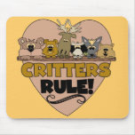 Critters Rule Mouse Mat