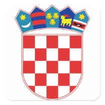 croatia coat of arms stickers