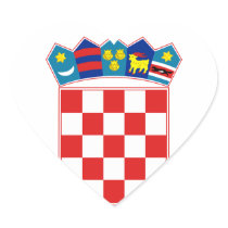 croatia coat of arms stickers