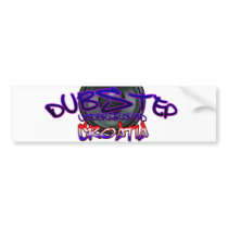 Croatia Croatian DUBSTEP Dub DnB reggae Electro Bumper Sticker