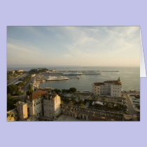 Croatia, Dalmatia, Split. View of Riva cards