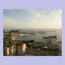 Croatia, Dalmatia, Split. View of Riva posters