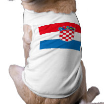 Croatia Dog T-shirt