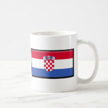 Croatia Flag Coffee Mugs