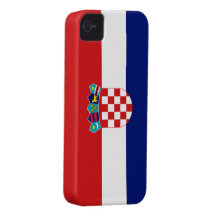 Croatia Flag iPhone 4 Case