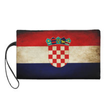 Croatia Flag Wristlet Purses