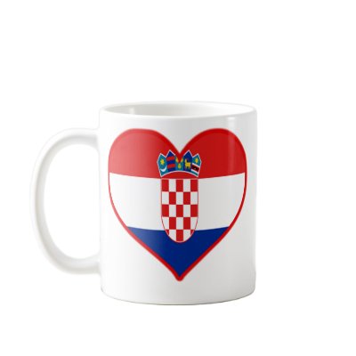 Croatia Love Mugs by robby1982