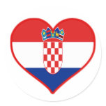 Croatia Love stickers