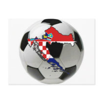 Croatia national team postcards