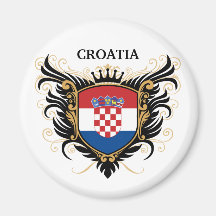 Croatia [personalize] magnet