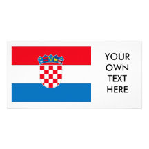 Croatia Photo Card Template