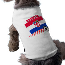 Croatia Soccer Team Dog Clothes
