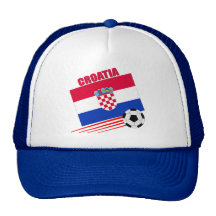 Croatia Soccer Team Hats