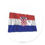 Croatia Waving Flag