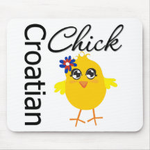 Croatian Chick Mousepads