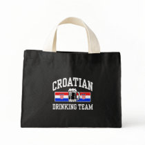 Croatian Drinking Team Canvas Bags
