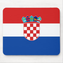 Croatian Flag Mouse Mats