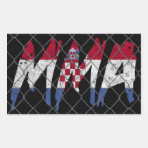 Croatian MMA Sticker