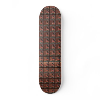 CROC SURFING SKATEBOARD RULEZ THE REPTILE KINGDOM by holycrocodile