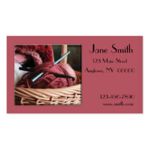 Crochet Business Card