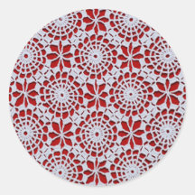 Crochet Design Sticker