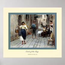 Crochet du ~ Eugene de Blass de jour Posters