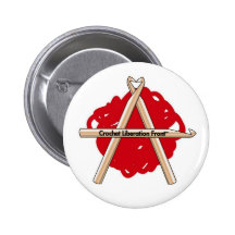 Crochet Liberation Front Pin
