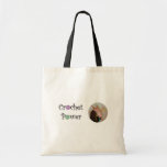 Crochet Power Canvas Bag