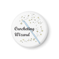 Crochet Wizard Magnet