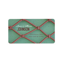 Crocheted Wires Personalized Address Labels