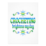 Crocheting Brightens Announcement