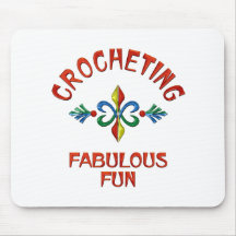 Crocheting Fabulous Fun Mouse Pad
