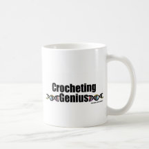 Crocheting Genius DNA Merchandise Mugs