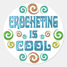 Crocheting is Cool Sticker