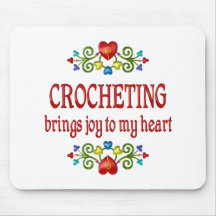 Crocheting Joy Mousepads