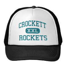 Crockett - Rockets - Vocational - Detroit Michigan Mesh Hat