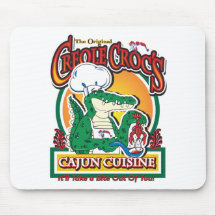 Crocodile de Cajun de mardi gras Tapis De Souris